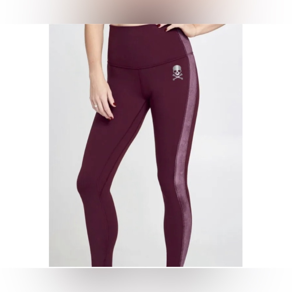Lululemon Align Yoga Pants - Women Leggings -  Size 8 - Soul Cycle - Wine Red